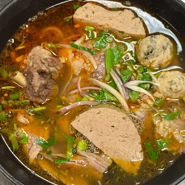 Hue Spicy Beef Noodle Soup.
