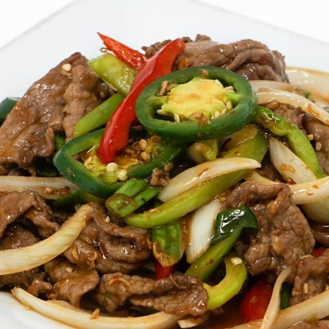 Thai Basil Lemongrass Beef.