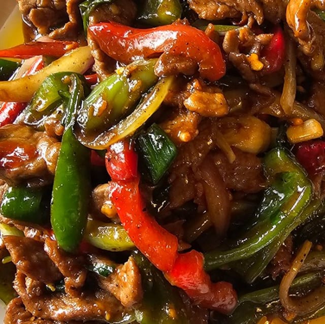 Kung Pao Tenderloin Steak.