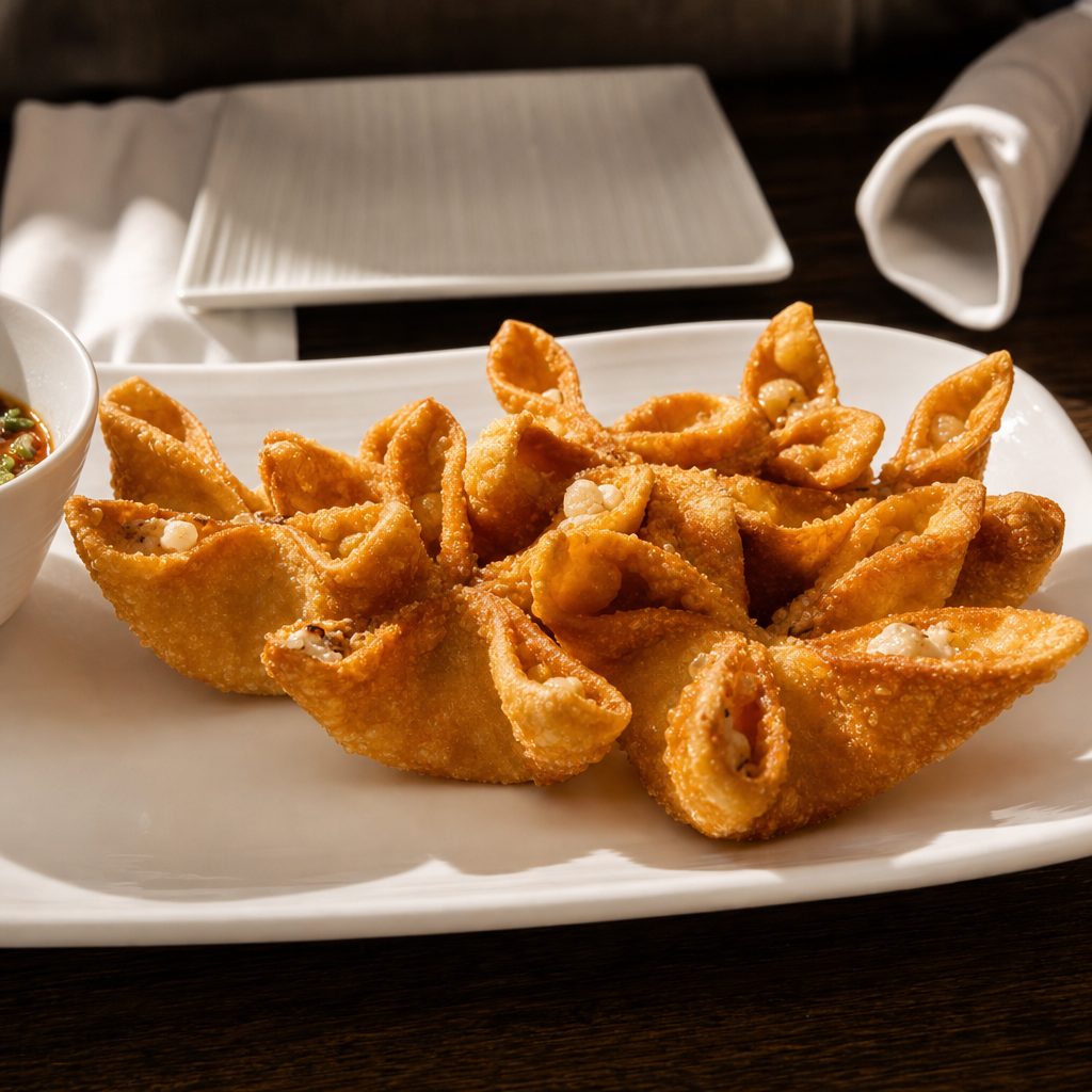 Crab Cheese Wonton.