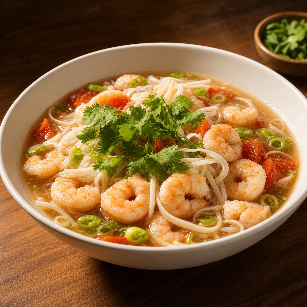 Tom Yum Seafood Pot.