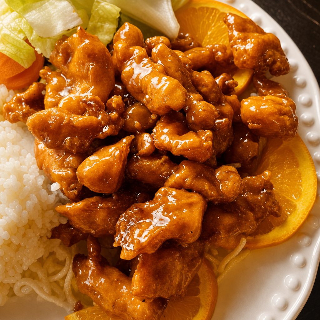 Orange Chicken.