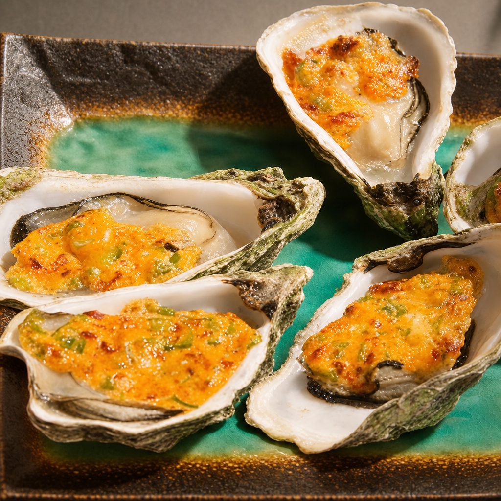 Oyster Grilled.