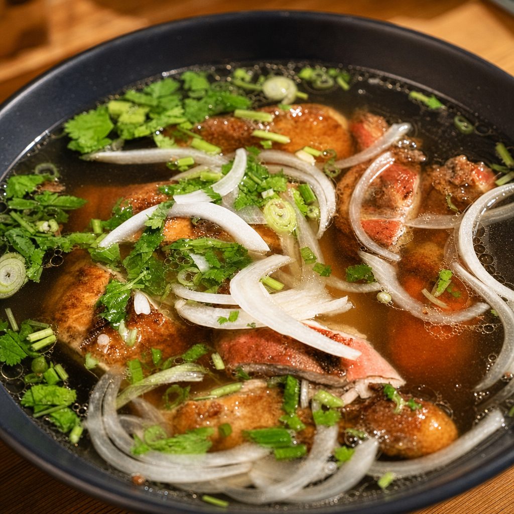 Roasted Chicken Noodle Soup.