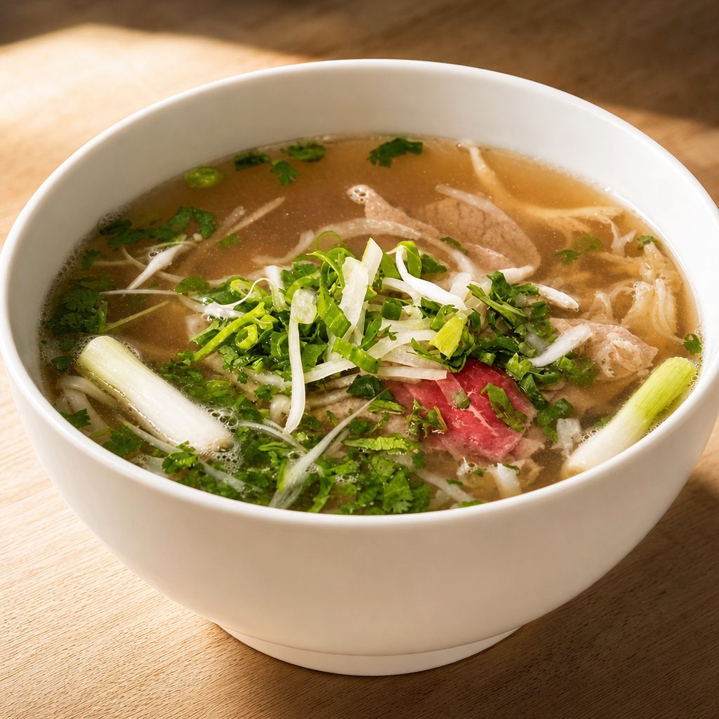 Brisket & Tendon Pho.