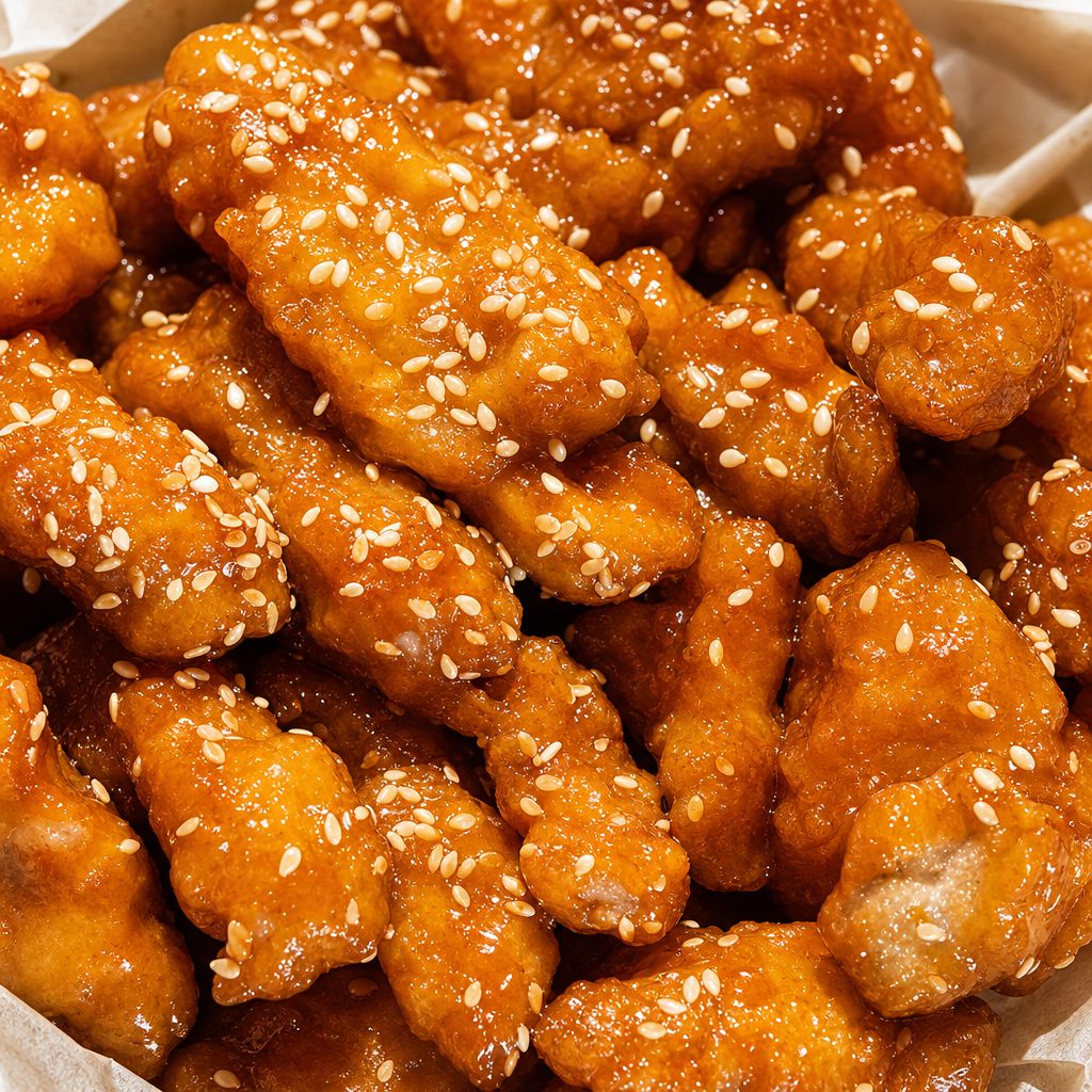 Sweet & Sour Chicken.