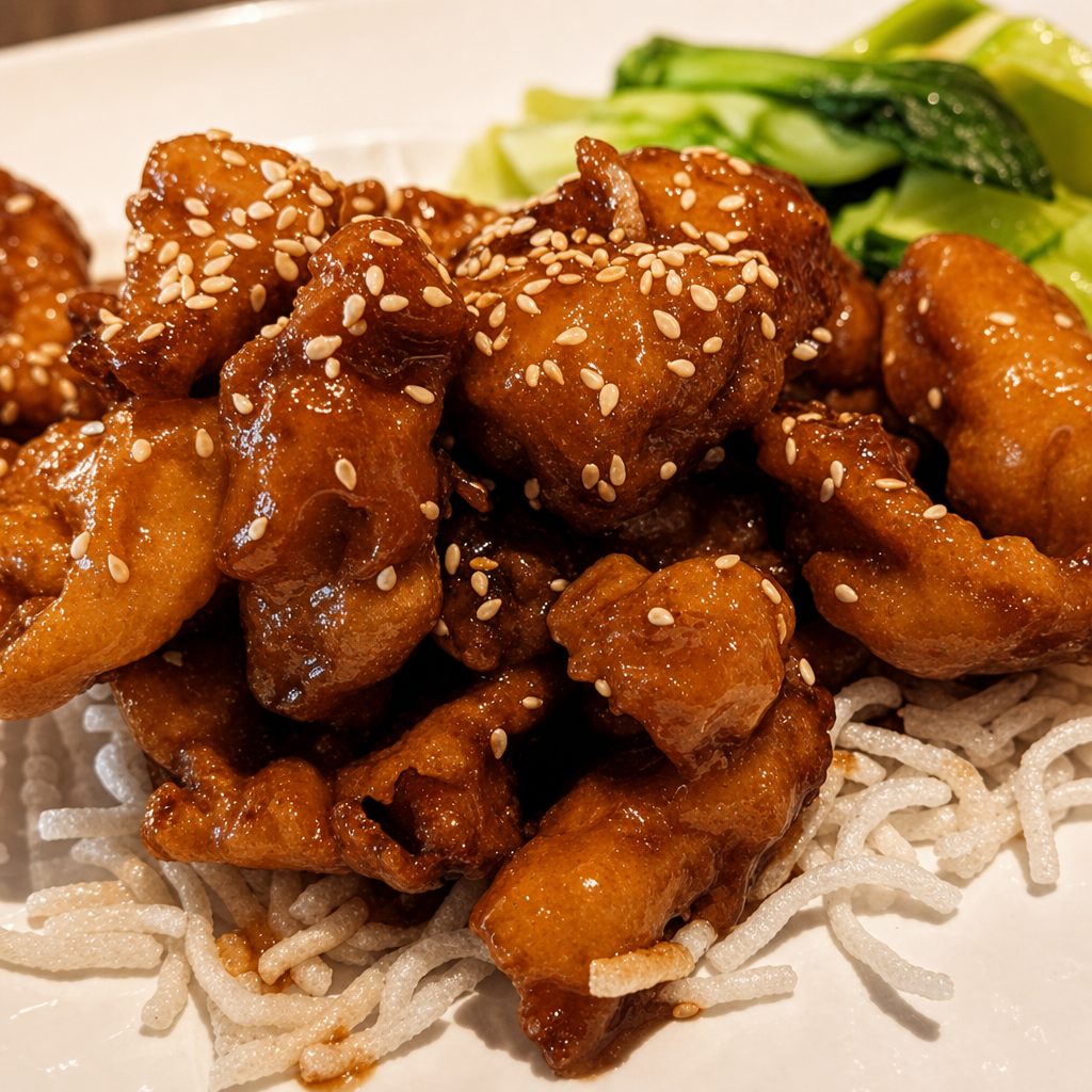 Sesame Chicken.